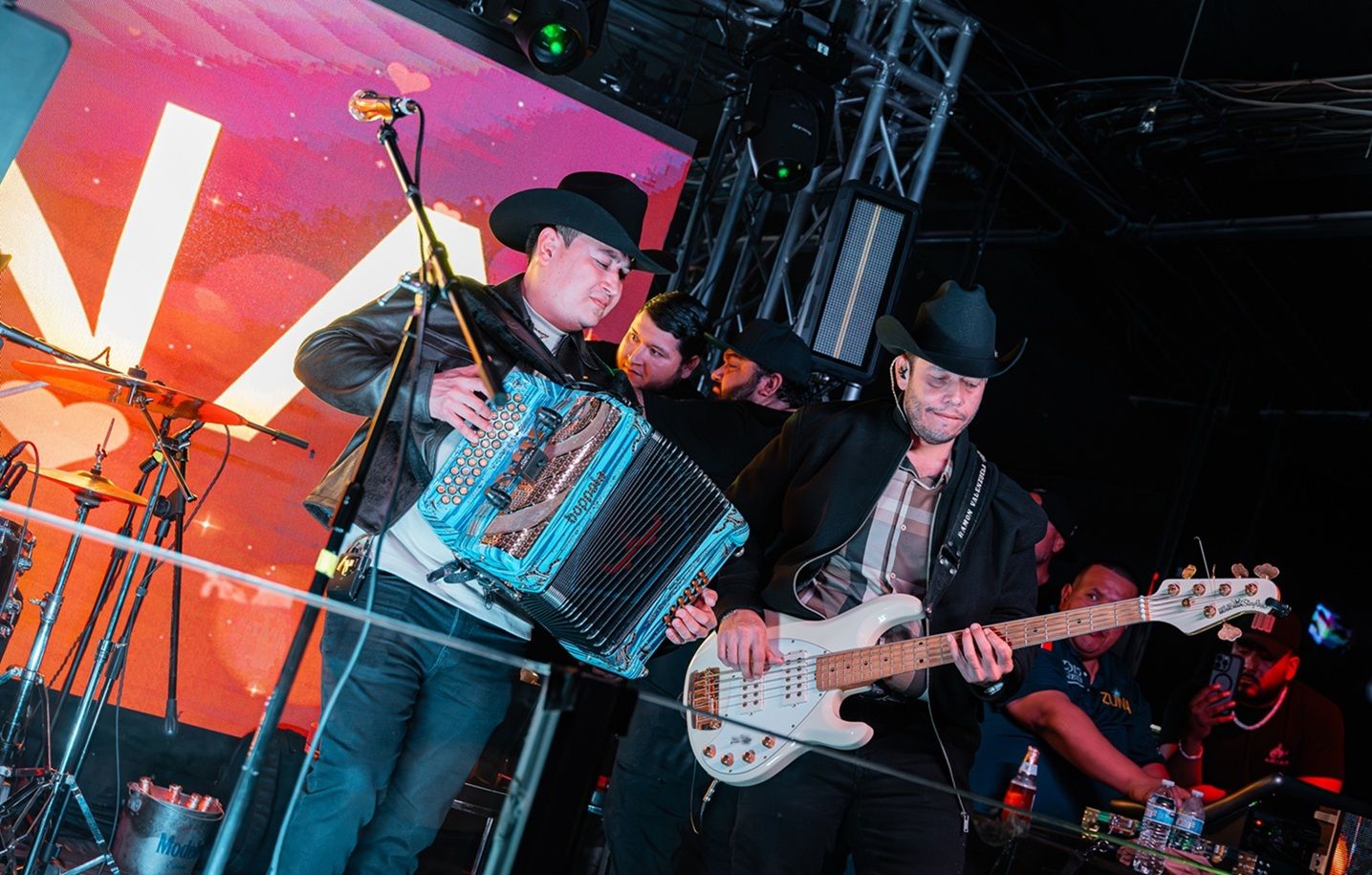 Live Banda performance and high-energy entertainment at Zuna Nightclub, one of the top Latin Night Clubs in Las Vegas.