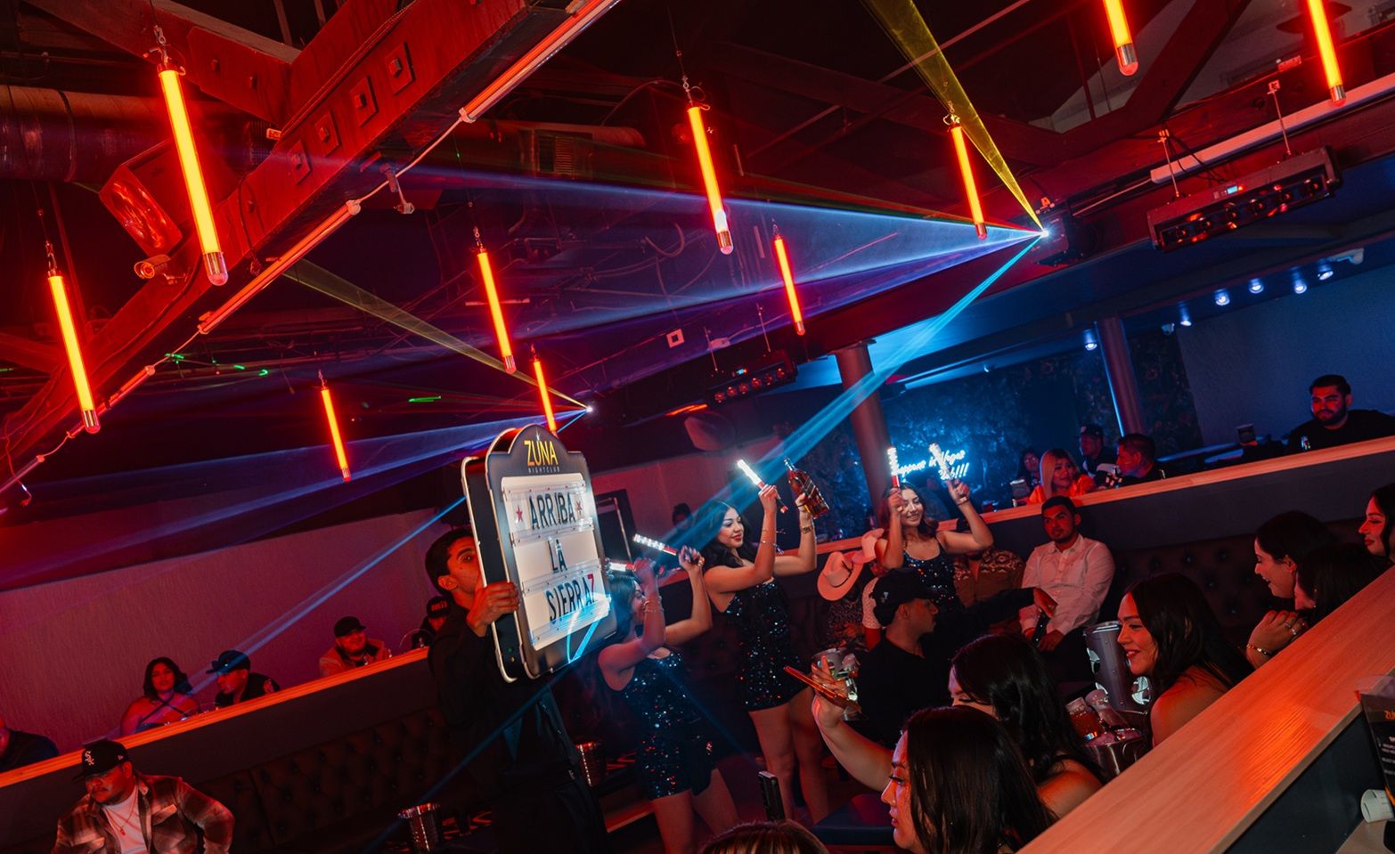 Experience an unforgettable Mexican night club party at Zuna Nightclub, Las Vegas