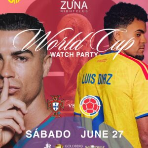 World Cup Watch Party: Portugal vs Colombia